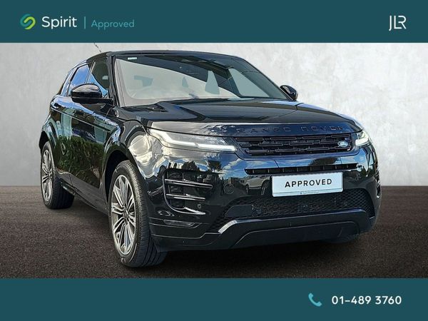 Land Rover Range Rover Evoque SUV, Petrol Hybrid, 2024, Black
