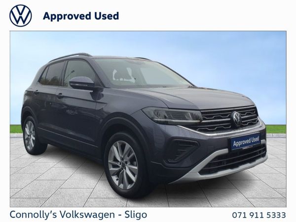 Volkswagen T-Cross SUV, Petrol, 2025, Grey