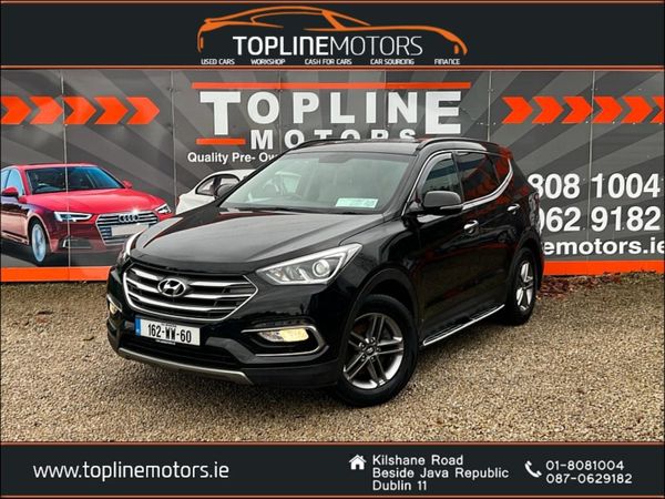 Hyundai Santa Fe SUV, Diesel, 2016, Black