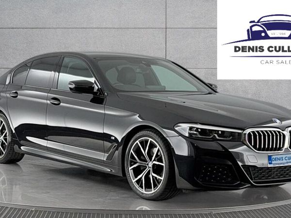 BMW 5-Series Saloon, Diesel, 2021, Black