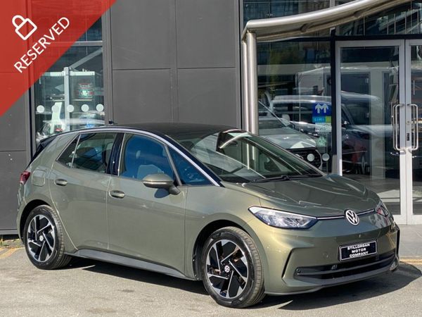 Volkswagen ID.3 Hatchback, Electric, 2024, Green
