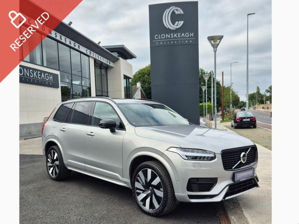 Volvo XC90 SUV, Petrol Plug-in Hybrid, 2024, Silver