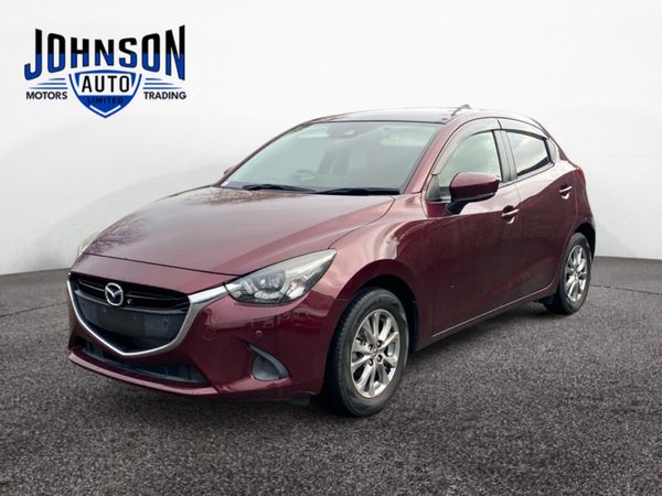 Mazda Demio Hatchback, Petrol, 2018, Red
