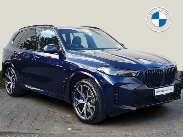 BMW X5 SUV, Petrol Plug-in Hybrid, 2025, Blue