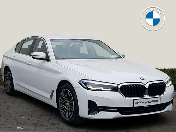 BMW 5-Series Saloon, Diesel, 2022, White