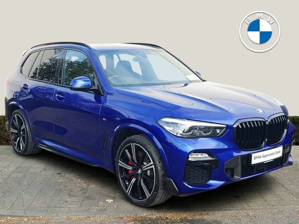 BMW X5 SUV, Petrol Plug-in Hybrid, 2021, Blue