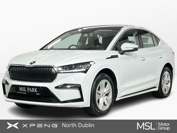 Skoda Enyaq SUV, Electric, 2023, White