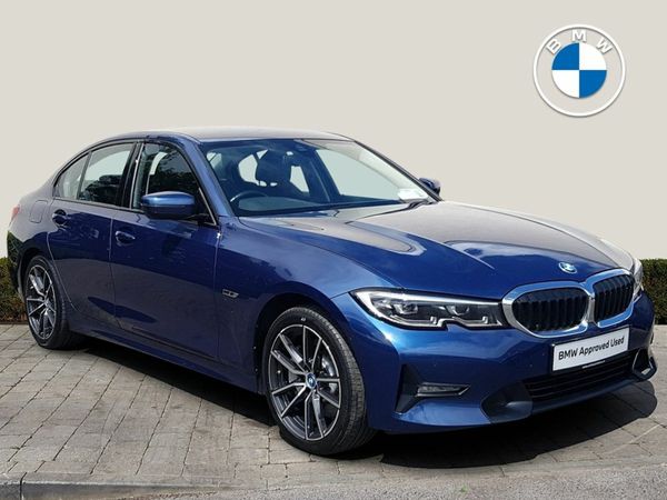 BMW 3-Series Saloon, Petrol Plug-in Hybrid, 2021, Blue