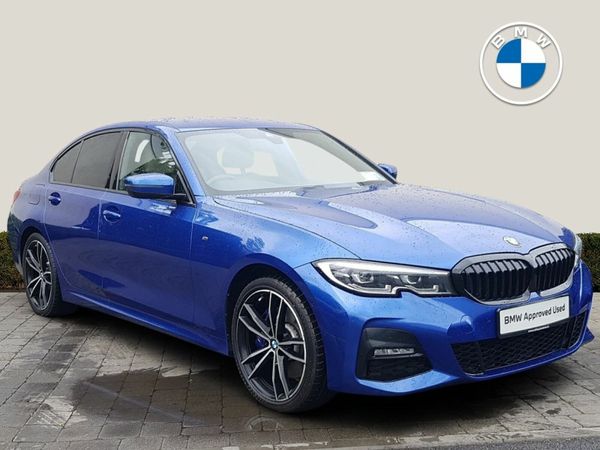 BMW 3-Series Saloon, Petrol Plug-in Hybrid, 2019, Blue