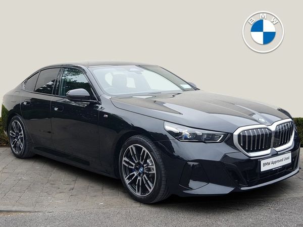 BMW 5-Series Saloon, Petrol Plug-in Hybrid, 2025, Black