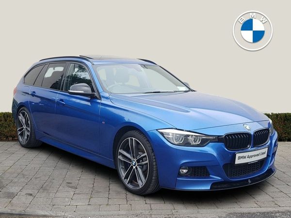 BMW 3-Series Estate, Diesel, 2018, Blue