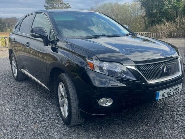 Lexus RX SUV, Petrol Hybrid, 2010, Black