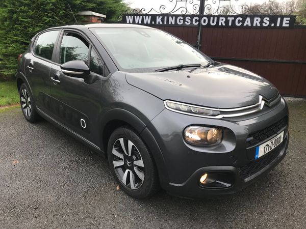 Citroen C3 Hatchback, Petrol, 2017, Grey