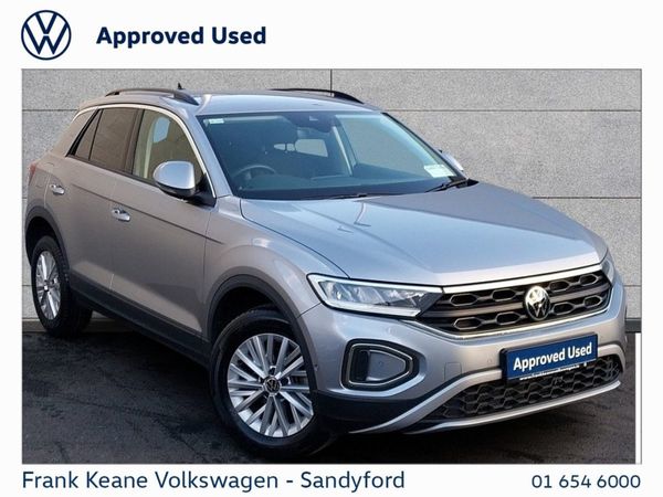 Volkswagen T-Roc Crossover, Petrol, 2025, Silver