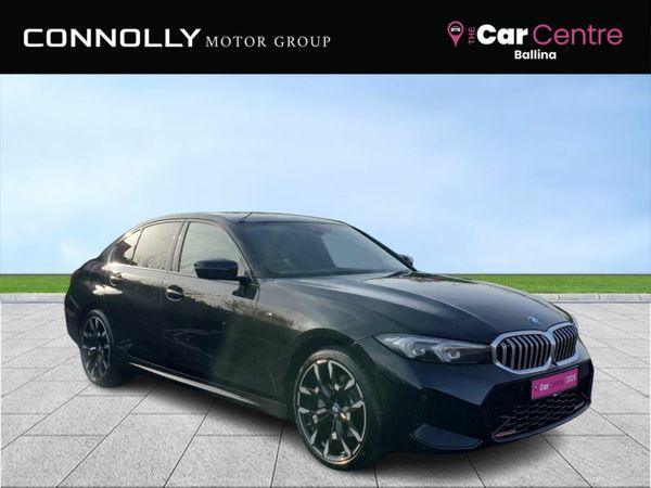 BMW 3-Series Saloon, Petrol Hybrid, 2025, Black