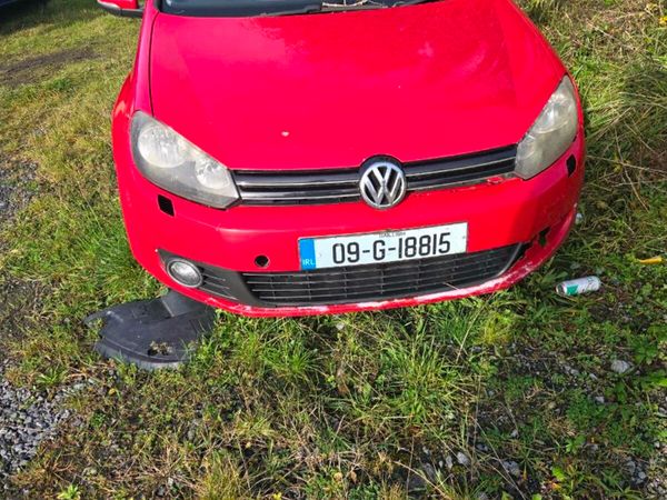 Volkswagen Golf Hatchback, Diesel, 2009, Red