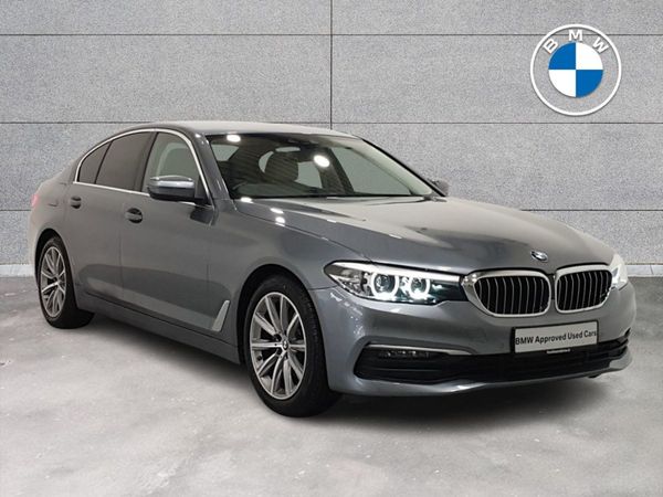 BMW 5-Series Saloon, Diesel, 2019, Blue
