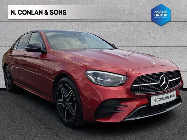 Mercedes-Benz E-Class Estate, Petrol Plug-in Hybrid, 2023, Red