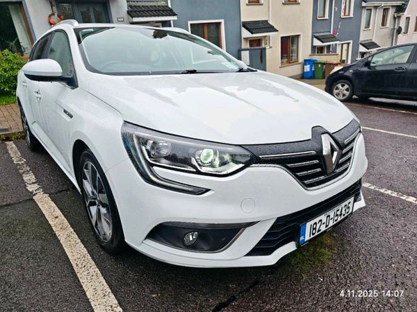 Renault Megane Estate, Diesel, 2018, White