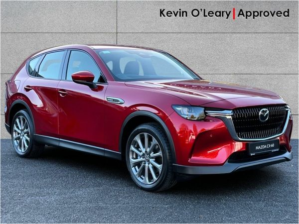 Mazda CX-60 SUV, Petrol Plug-in Hybrid, 2026, Red