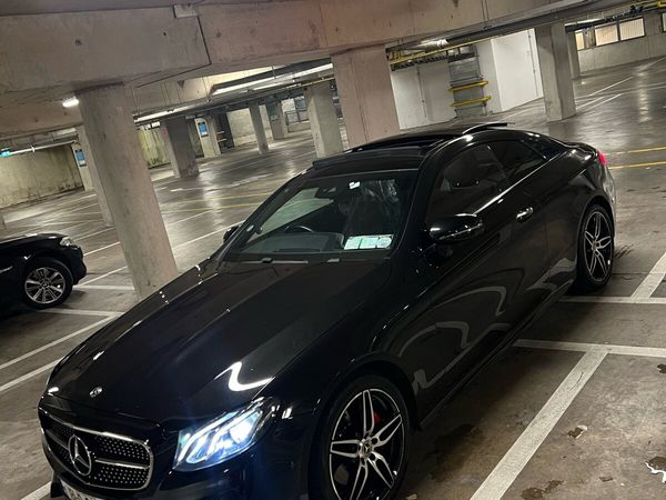 Mercedes-Benz E-Class Coupe, Diesel, 2018, Black