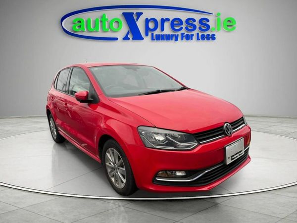 Volkswagen Polo Hatchback, Petrol, 2017, Red