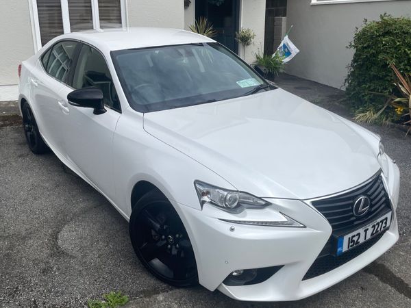 Lexus IS Saloon, Petrol Hybrid, 2015, White