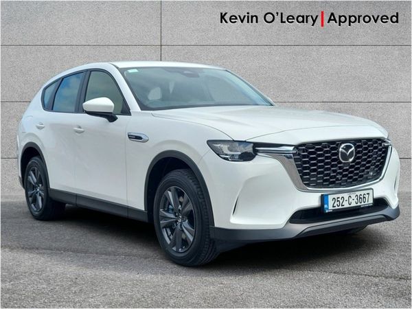 Mazda CX-60 SUV, Petrol Plug-in Hybrid, 2025, White