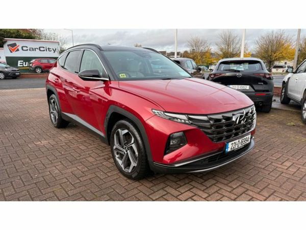 Hyundai Tucson MPV, Petrol Hybrid, 2022, Red