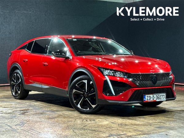 Peugeot 408 Hatchback, Petrol, 2023, Red