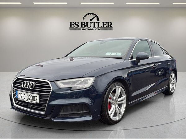 Audi A3 Saloon, Petrol, 2017, Blue