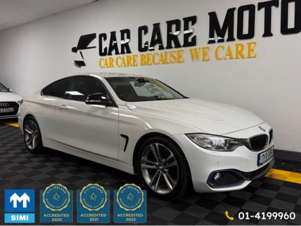 BMW 4-Series Coupe, Diesel, 2017, White