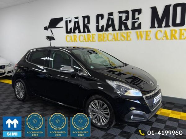 Peugeot 208 Hatchback, Petrol, 2017, Black