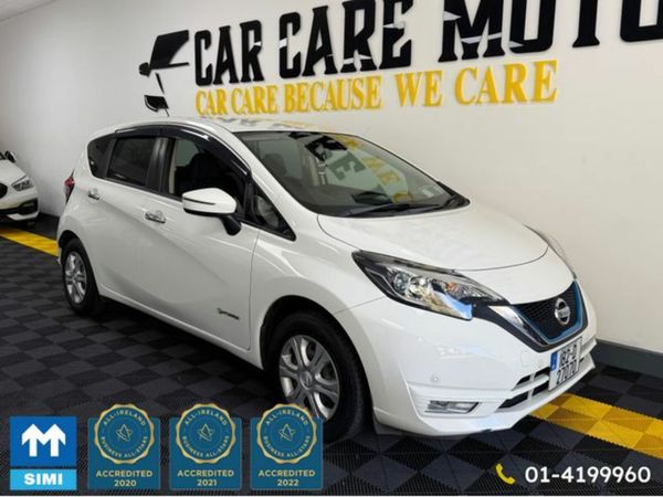Nissan Note Hatchback, Petrol Hybrid, 2018, White