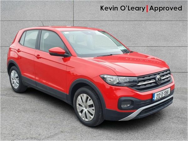 Volkswagen T-Cross Estate, Petrol, 2021, Red