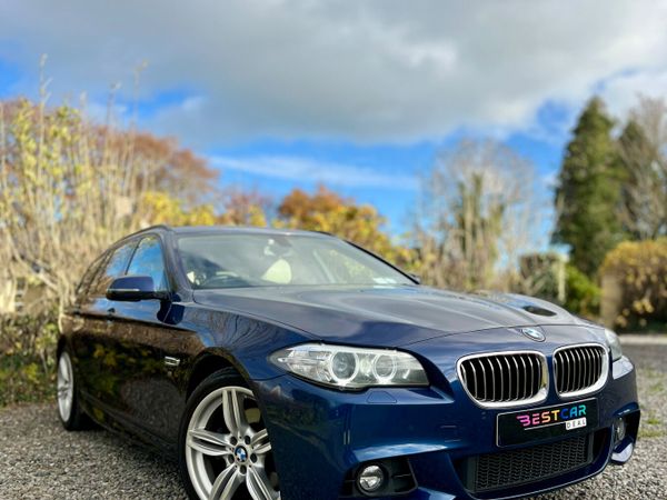 BMW 5-Series Estate, Diesel, 2015, Blue