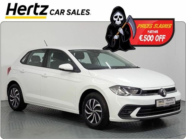 Volkswagen Polo Hatchback, Petrol, 2024, White