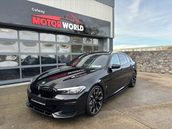 BMW 5-Series Saloon, Diesel, 2021, Black