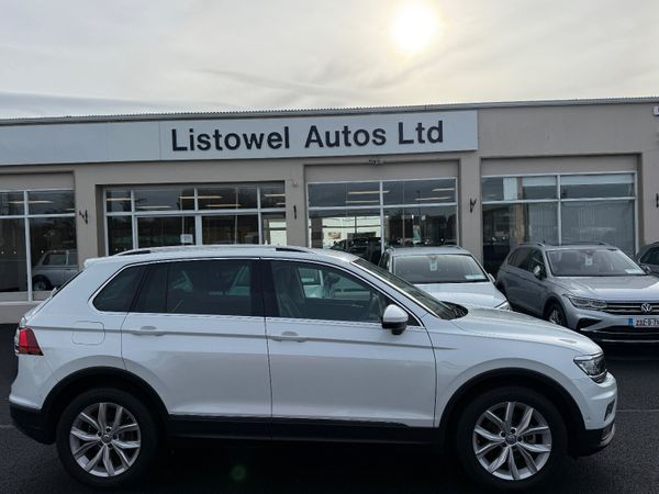Volkswagen Tiguan SUV, Diesel, 2019, White