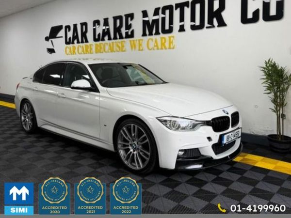 BMW 3-Series Saloon, Petrol Plug-in Hybrid, 2018, White