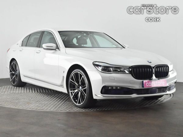 BMW 7-Series Saloon, Petrol Plug-in Hybrid, 2016, Silver