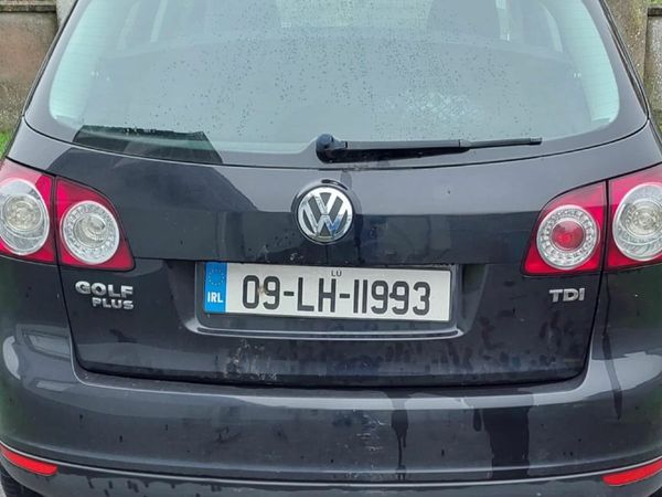 Volkswagen Golf Plus MPV, Diesel, 2009, Black