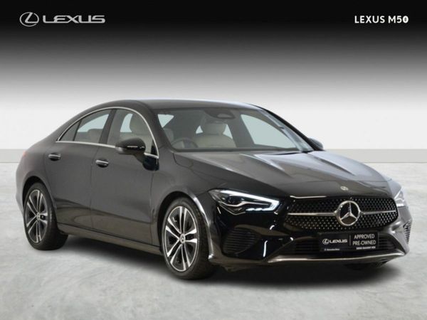 Mercedes-Benz CLA Saloon, Petrol Hybrid, 2024, Black
