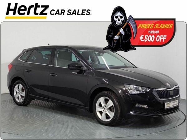 Skoda Scala Hatchback, Petrol, 2023, Black