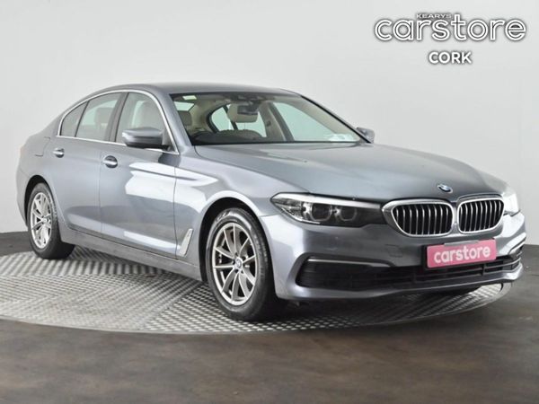 BMW 5-Series Saloon, Diesel, 2018, Silver