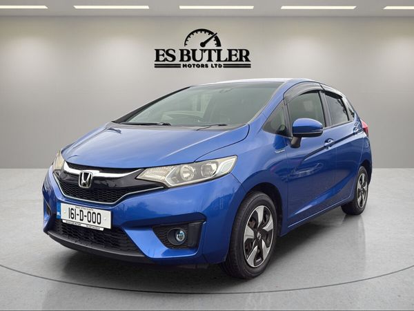 Honda Fit Hatchback, Petrol Hybrid, 2016, Blue