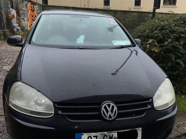 Volkswagen Golf Hatchback, Petrol, 2007, Black