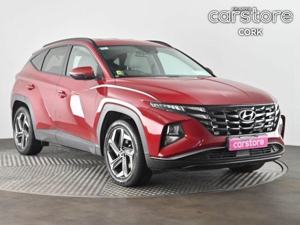 Hyundai Tucson SUV, Petrol Plug-in Hybrid, 2021, Red