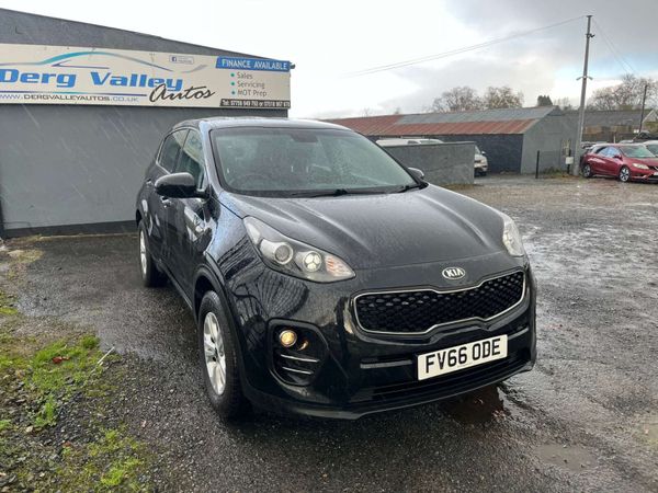 Kia Sportage SUV, Diesel, 2016, Black