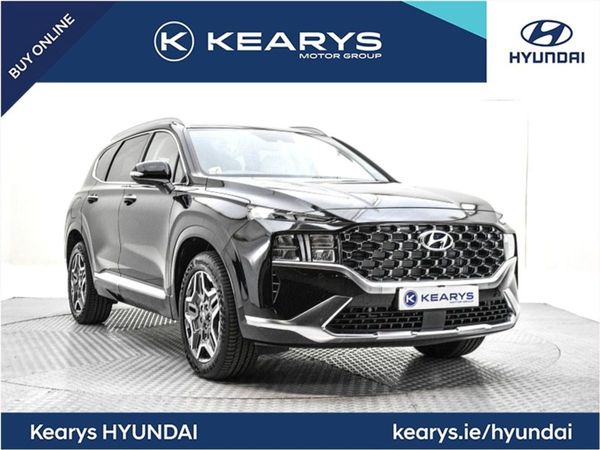 Hyundai Santa Fe SUV, Petrol Plug-in Hybrid, 2022, Black